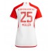 Tanie Strój piłkarski Bayern Munich Thomas Muller #25 Koszulka Podstawowej dla damskie 2023-24 Krótkie Rękawy